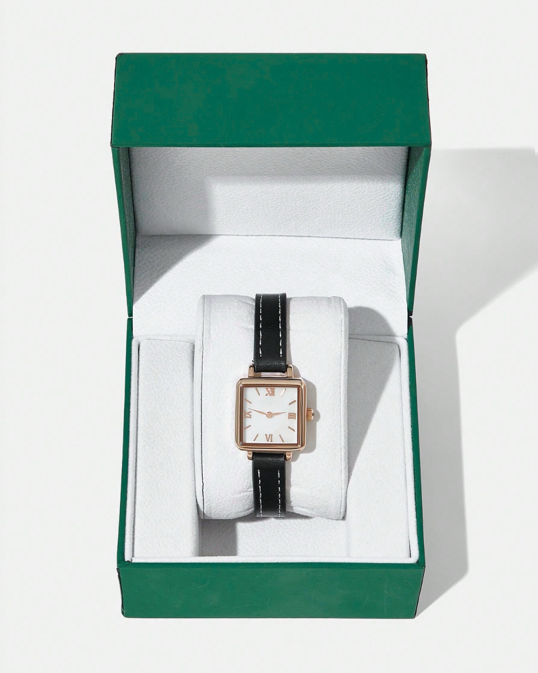 Cube Mother of Pearl Watch